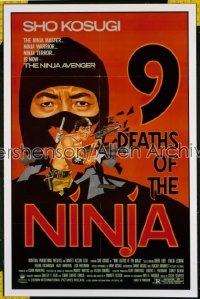 9 DEATHS OF THE NINJA 1sh '85
