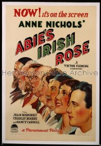 ABIE'S IRISH ROSE ('28) 1sh '28