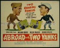 ABROAD WITH 2 YANKS LC '44