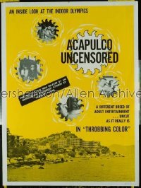 ACAPULCO UNCENSORED 1sh '68