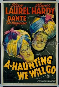 A-HAUNTING WE WILL GO ('42) 1sh '42