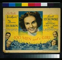 100 MEN & A GIRL LC '37