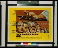 12 ANGRY MEN style A 1/2sh '57