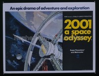 2001: A SPACE ODYSSEY British quad '68