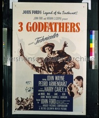 3 GODFATHERS ('49) 1sh R62