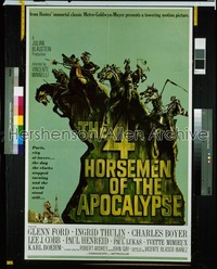 4 HORSEMEN OF THE APOCALYPSE ('61) style B 1sh '61