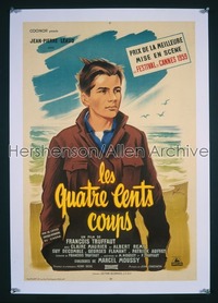 400 BLOWS French 15x21 '59