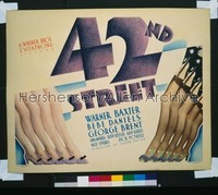 42nd STREET ('33) 1/2sh '33