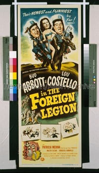 ABBOTT & COSTELLO IN THE FOREIGN LEGION insert '50