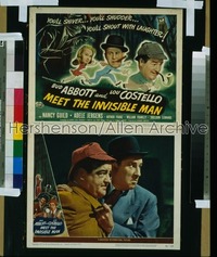 ABBOTT & COSTELLO MEET THE INVISIBLE MAN LC '51