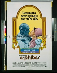 ABOMINABLE DR. PHIBES 1sh '71