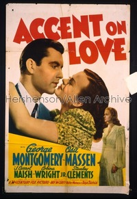 ACCENT ON LOVE 1sh '41