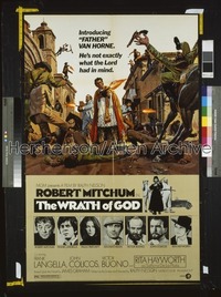 WRATH OF GOD ('72) style A 1sh '72