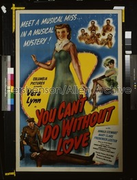 YOU CAN'T DO WITHOUT LOVE 1sh '45