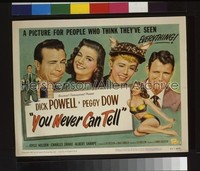 YOU NEVER CAN TELL ('51) LC '51