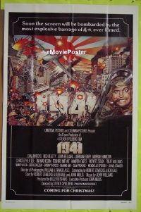 A007 1941 advance one-sheet movie poster '79 Spielberg, John Belushi