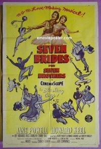 #0098 7 BRIDES FOR 7 BROTHERS 1sh R62 Powell 
