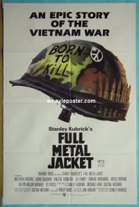 #4562 FULL METAL JACKET Aust 1sh '87 Kubrick 