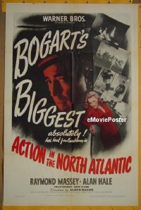 ACTION IN THE NORTH ATLANTIC 1sheet