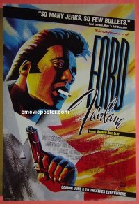 n008 ADVENTURES OF FORD FAIRLANE DS detective adv one-sheet movie poster '90