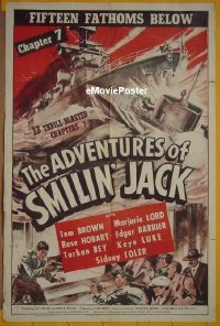 #016 ADVENTURES OF SMILIN' JACK 1sh 43 serial 