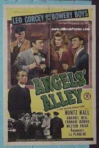 A075 ANGELS' ALLEY one-sheet movie poster '48 Leo Gorcey & Bowery Boys