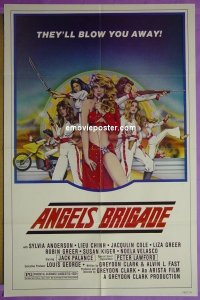 #0159 ANGELS BRIGADE 1sh '79 Jack Palance 