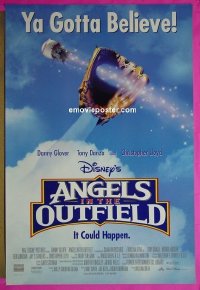 F037 ANGELS IN THE OUTFIELD DS 3 one-sheet movie posters '94 Danny Glover