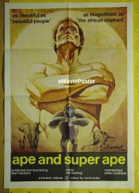 #048 INSTINCT FOR SURVIVAL South African '72 cool image, Ape and Super Ape!
