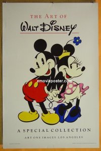 #4625 MICKEY MOUSE/MINNIE MOUSE 1sh '86 Disney 