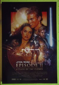 #2146 ATTACK OF THE CLONES style B DS 1sh '02
