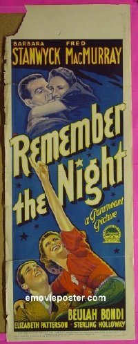 #6017 REMEMBER THE NIGHT long Aust db '40 