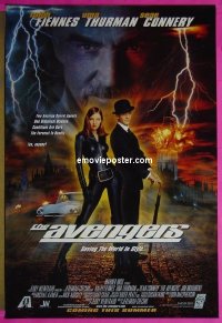 #2154 AVENGERS advance 1sh #2 '98 Emma Peel