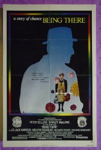#214 BEING THERE 1sh '80 Sellers, MacLaine 
