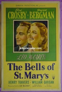 #0239 BELLS OF ST MARY'S 1sh '46 Bergman 