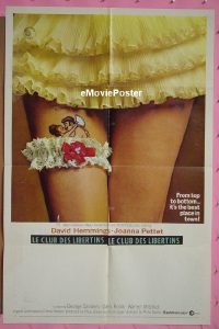 r161 BEST HOUSE IN LONDON one-sheet movie poster '69 cathouse!