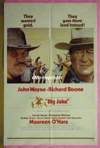 #4144 BIG JAKE 1sh '71 John Wayne, Boone 