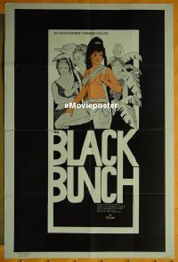 #2017 BLACK BUNCH 1sh '73 sexy commandos! 