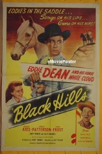 #080 BLACK HILLS 1sh '47 Eddie Dean 