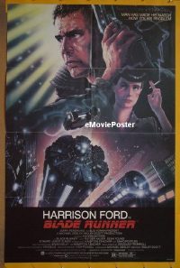 #0364 BLADE RUNNER 1sh '82 Harrison Ford 