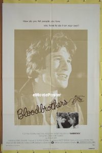 r217 BLOODBROTHERS one-sheet movie poster '78 Richard Gere