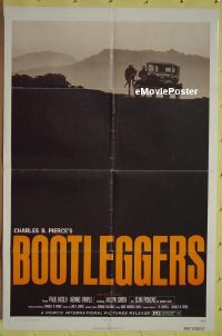 r239 BOOTLEGGERS one-sheet movie poster '74 Paul Koslo