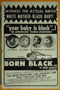 #2021 BORN BLACK TO WHITE PARENTS 1sh60s-'70s 