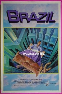 #4667 BRAZIL int'l 1sh '85 Terry Gilliam 