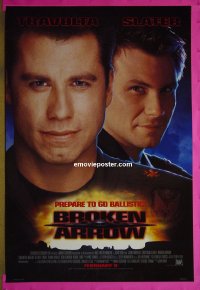 #2214 BROKEN ARROW advance 1sh '96 Travolta