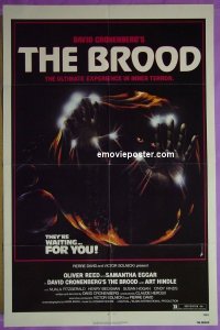 #120 BROOD 1sh '79 David Cronenberg 