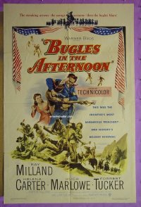#7313 BUGLES IN THE AFTERNOON 1sh '52 Milland