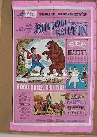 #0122 ADVENTURES OF BULLWHIP GRIFFIN B-1sh 66 