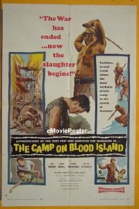 #0509 CAMP ON BLOOD ISLAND 1sh '58 Mohner 