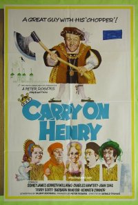 #7344 CARRY ON HENRY VIII Eng. 1sh '72 sex!